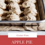 gluten free apple pie cookies pin