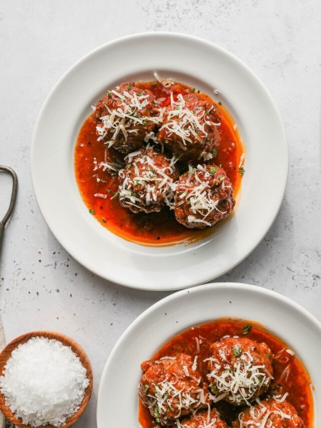Gluten Free Slow Cooker Barbecue Meatballs Story