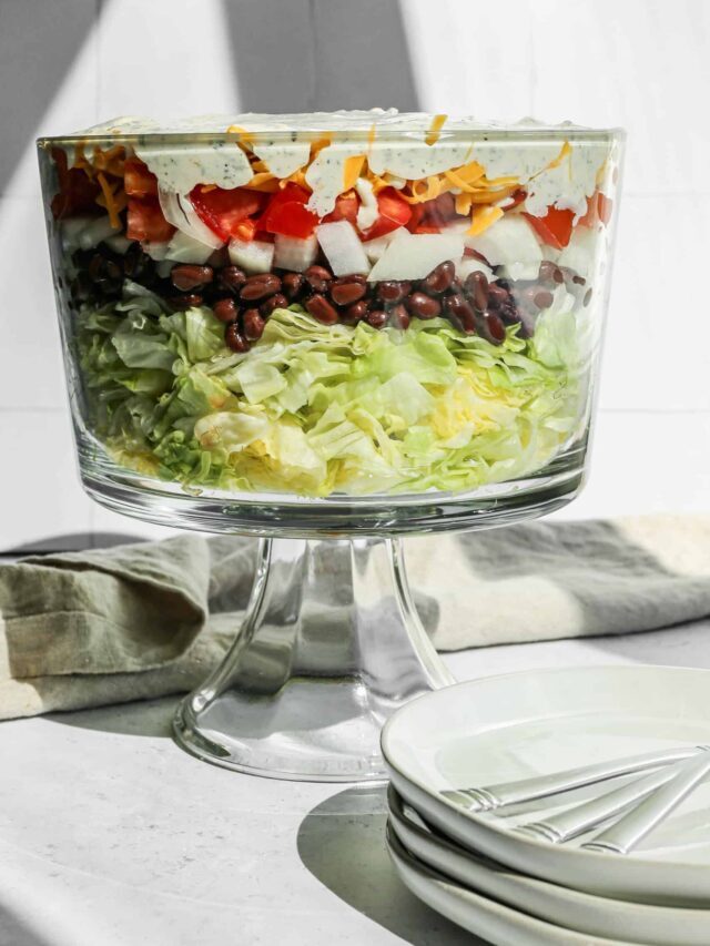 Chopped Wedge Layer Salad Story