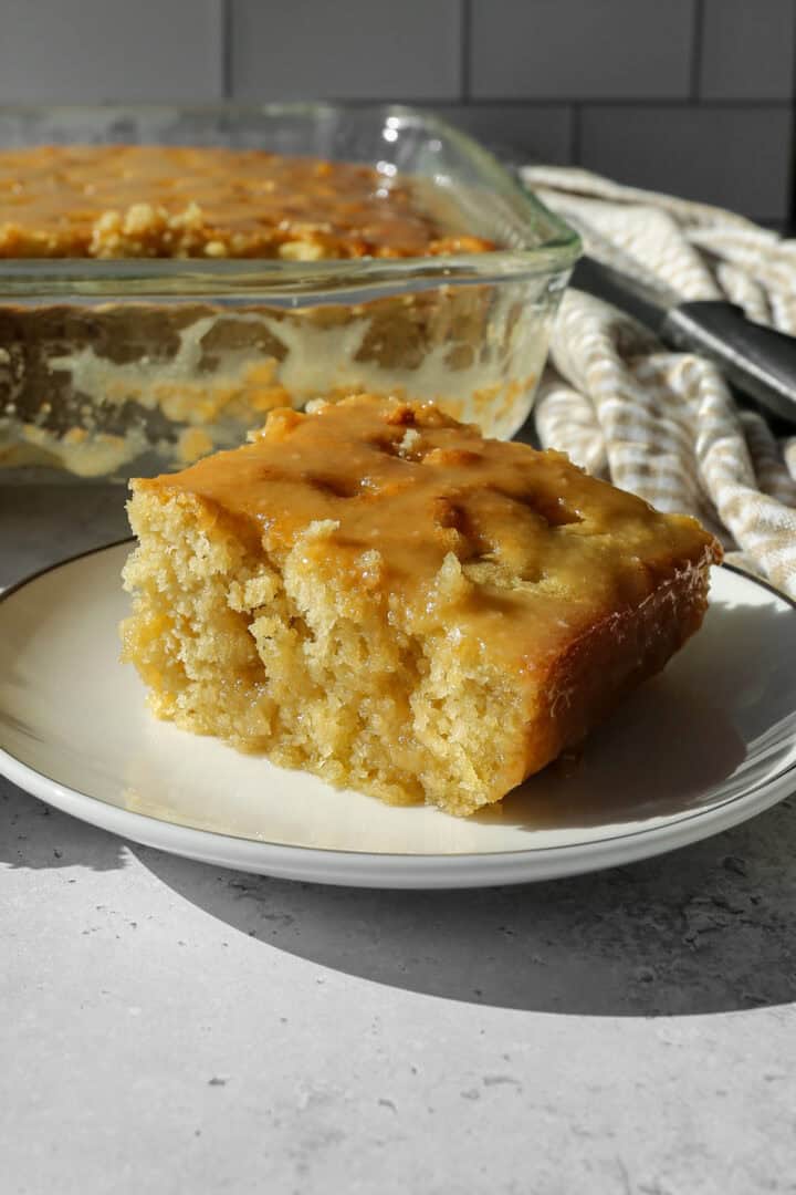 Curated visual reference: Visual Reference: Gluten Free Vanilla Buttermilk Poke Cake